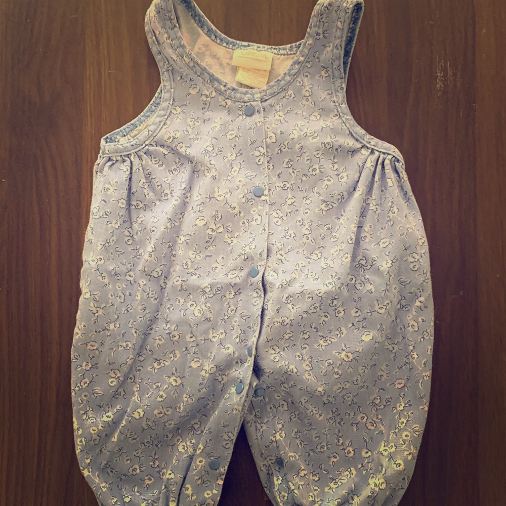 Vintage Carters Overalls- 0-3 month